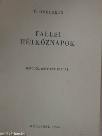 Falusi hétköznapok