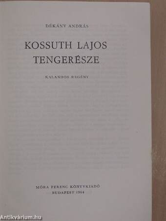 Kossuth Lajos tengerésze