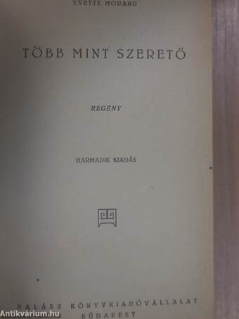 Több mint szerető