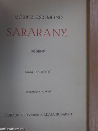 Sárarany I-II.