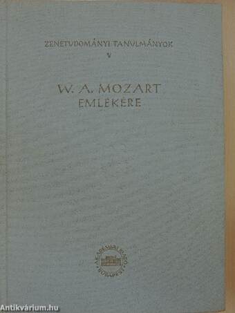 W. A. Mozart emlékére