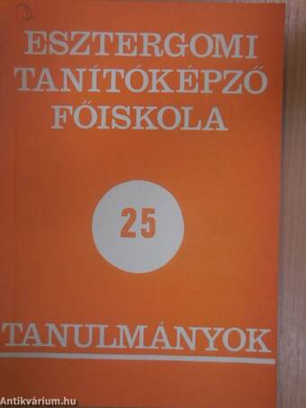 Tanulmányok 25.