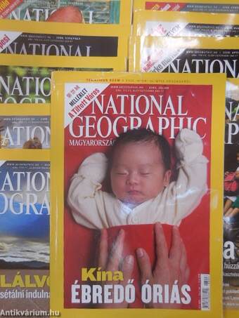 National Geographic Magyarország 2008. (nem teljes évfolyam)