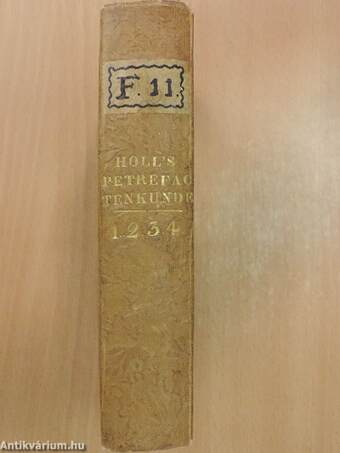 Die Vorwelt der organischen Wesen auf der Erde. Eine Einleitung zu Friedrich Holl's Handbuch der Petrefactenkunde/Handbuch der Petrefactenkunde 1-4. (gótbetűs)