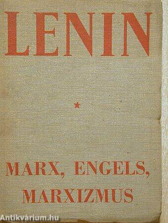 Marx, Engels, marxizmus