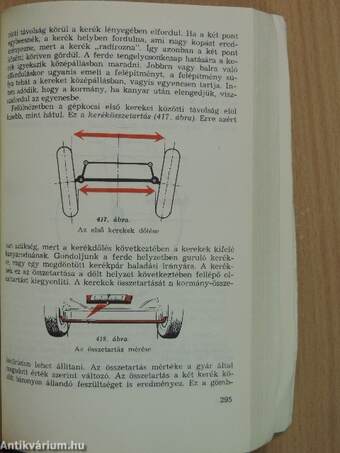 A motorok és gépjárművek szerkezete