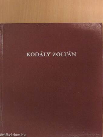 Kodály Zoltán - lemezzel