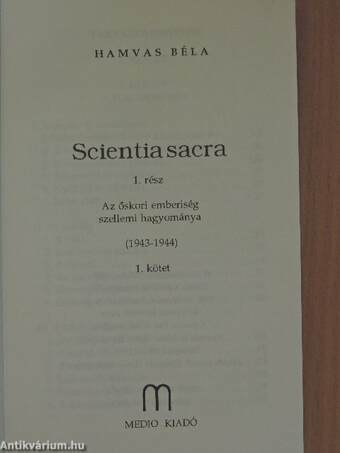 Scientia sacra I-II. (töredék)