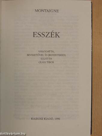 Esszék