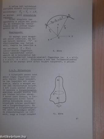 Kísérleti fizika - Mechanika I.