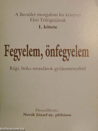 Fegyelem, önfegyelem