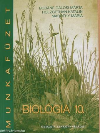 Biológia 10. munkafüzet