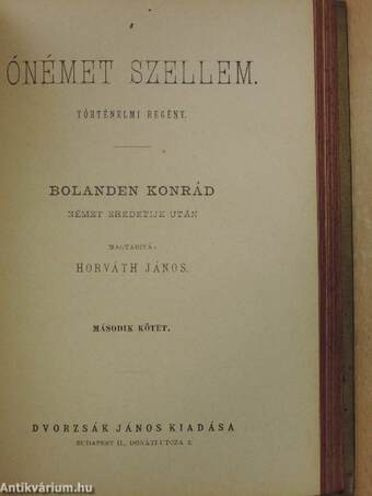 Ónémet szellem I-III.