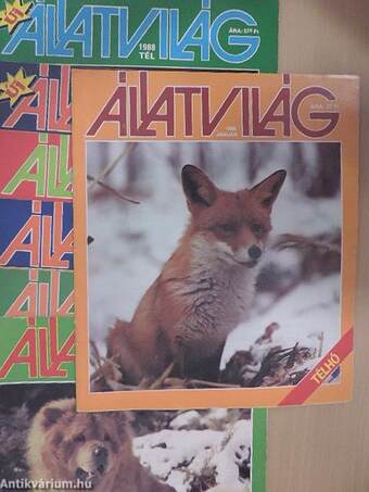 Állatvilág 1988. január-június/Új Állatvilág ősz-tél