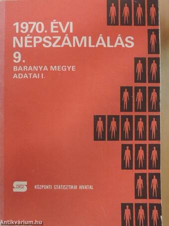 1970. évi népszámlálás 9. I-II.