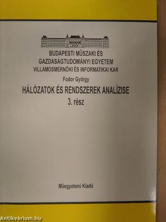 Hálózatok és rendszerek analízise 3.