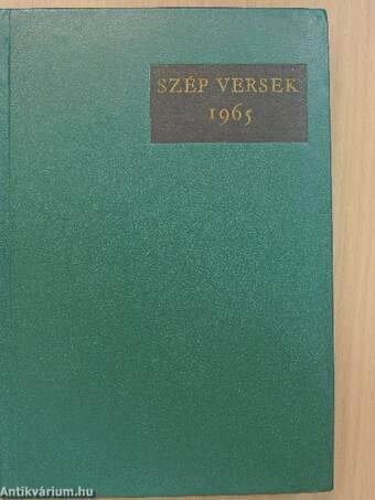 Szép versek 1965