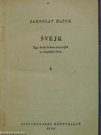 Svejk I-II.