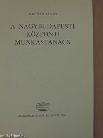 A Nagybudapesti Központi Munkástanács