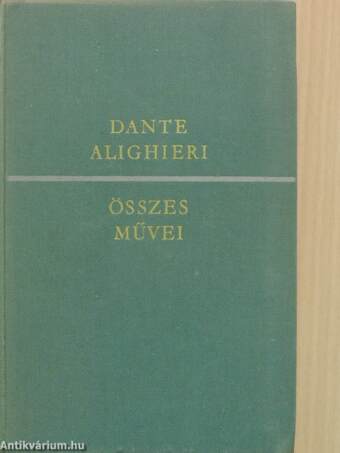 Dante Alighieri összes művei