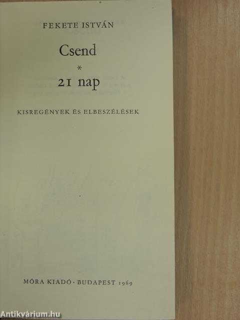 Csend/21 nap