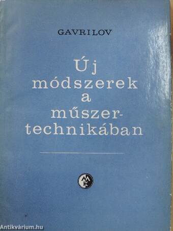 Új módszerek a műszertechnikában