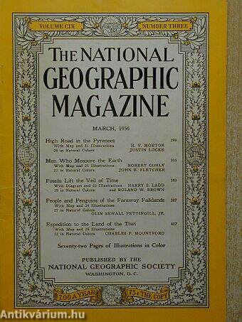 The National Geographic Magazine March 1956