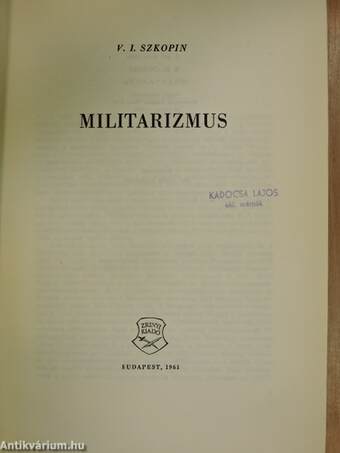 Militarizmus