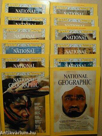 National Geographic January-December 1972