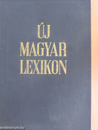 Új magyar lexikon kiegészítő kötet A-Z 1962-1980