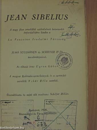 Jean Sibelius