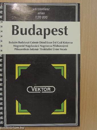 Budapest városatlasz