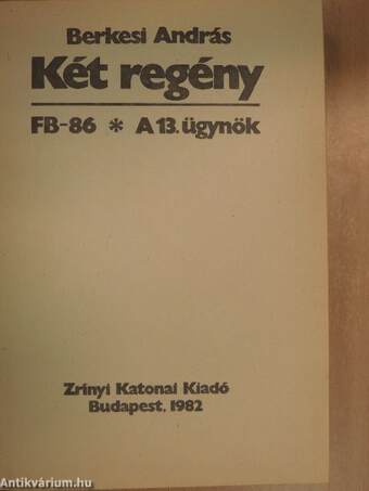 Két regény