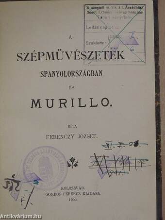 A szépmüvészetek Spanyolországban és Murillo