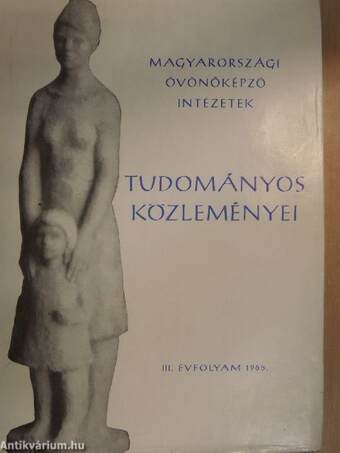 Magyarországi Óvónőképző Intézetek Neveléstudományi közleményei 1965