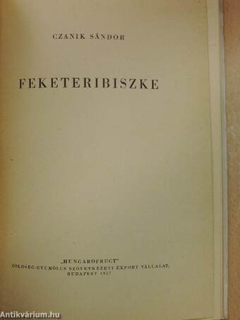 Feketeribiszke