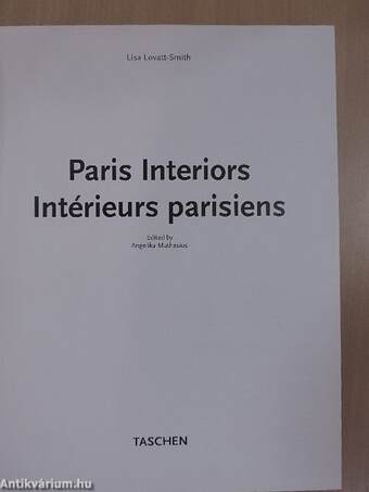 Paris Interiors/Intérieurs parisiens