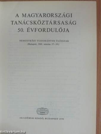 A magyarországi tanácsköztársaság 50. évfordulója