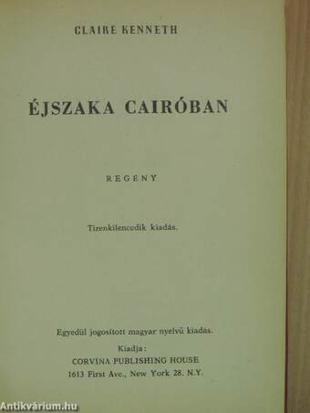 Éjszaka Cairóban