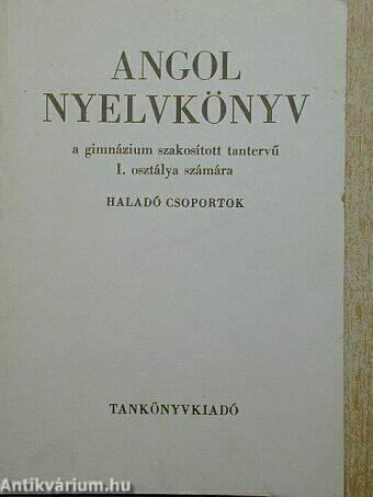 Angol nyelvkönyv I.