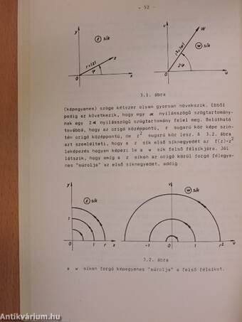 Matematika - Komplex függvénytan I-II.