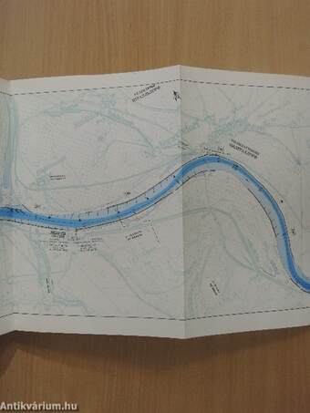 Carte de Pilotage du Danube du km 2379 (Regensburg) au km 2231 (écluse Kachlet)