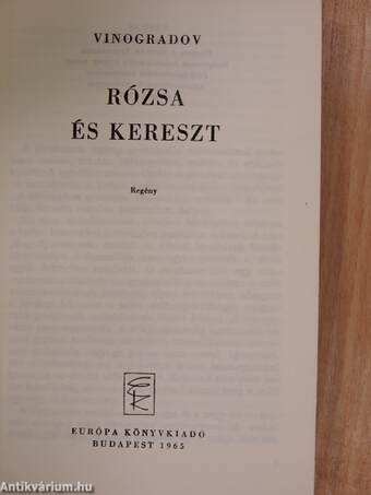 Rózsa és kereszt