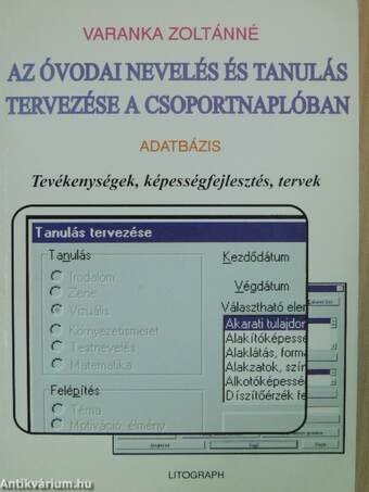 Az óvodai nevelés és tanulás tervezése a csoportnaplóban