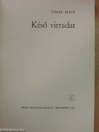 Késő virradat