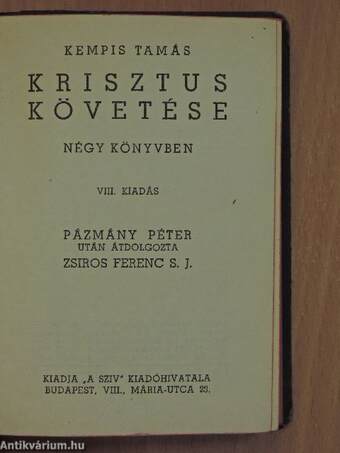 Krisztus követése