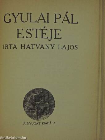 Két kritika/Erzsébet királyné/Lárvák/Gyulai Pál estéje/A politikai Robinson/Az akropoliszi ima. Zsidó faj, zsidó vallás. Henriette néném