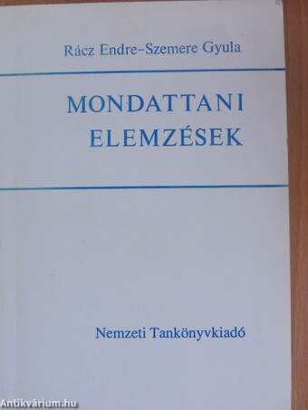 Mondattani elemzések