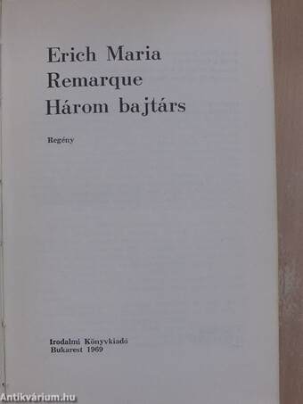 Három bajtárs