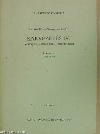 Karvezetés IV.